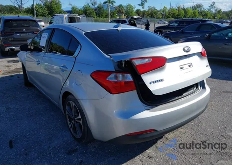 2016 Kia Forte Ex from USA, damaged, VIN KNAFX4A86G5545258